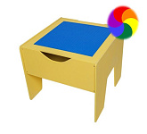 Лего-стол "Кубик 1" (цветной) – портал поставщиков НСППО